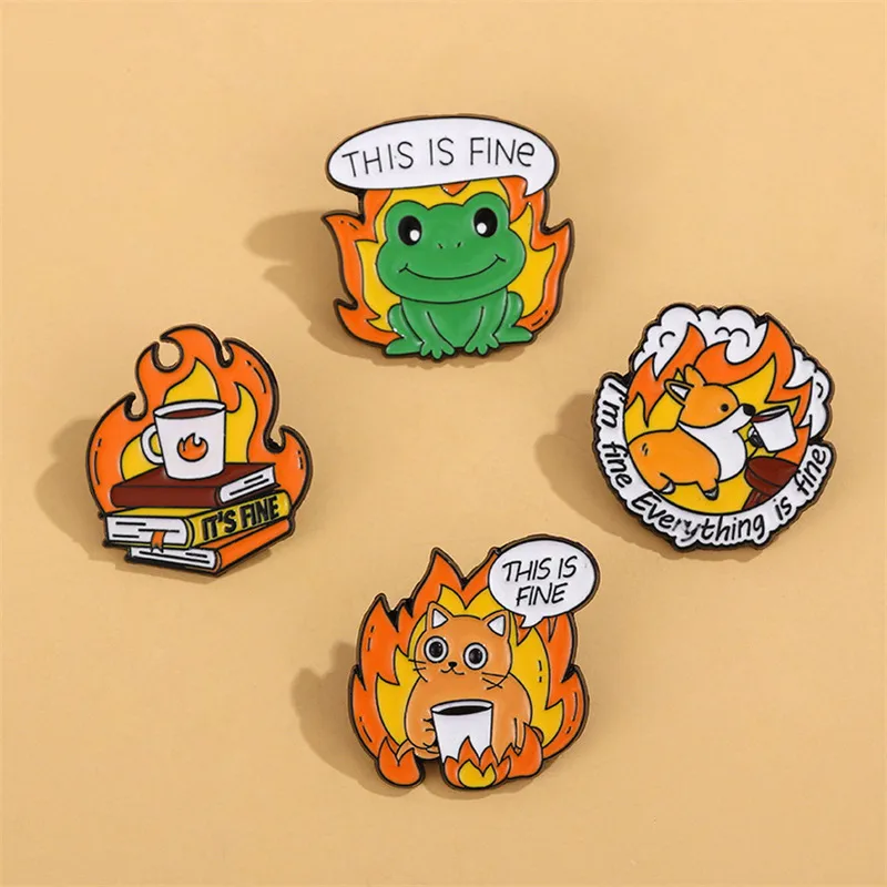 Cartoon Style Cute Streetwear Cartoon Frog Alloy Stamping Stoving Varnish Plating Unisex Brooches display picture 7