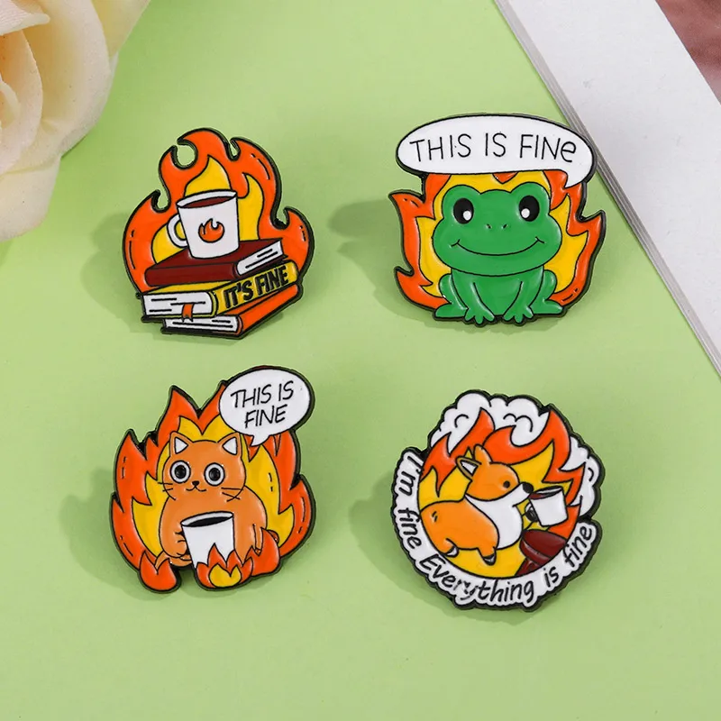 Cartoon Style Cute Streetwear Cartoon Frog Alloy Stamping Stoving Varnish Plating Unisex Brooches display picture 6