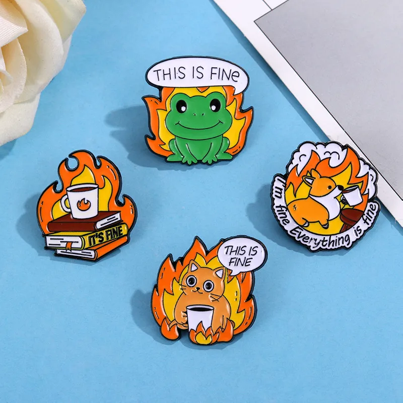Cartoon Style Cute Streetwear Cartoon Frog Alloy Stamping Stoving Varnish Plating Unisex Brooches display picture 10