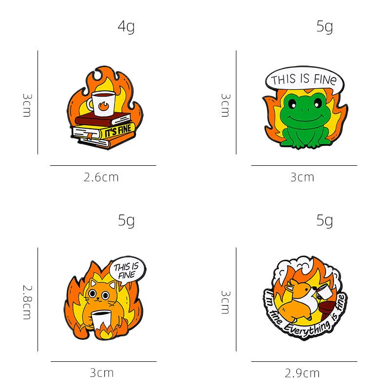 Cartoon Style Cute Streetwear Cartoon Frog Alloy Stamping Stoving Varnish Plating Unisex Brooches display picture 2