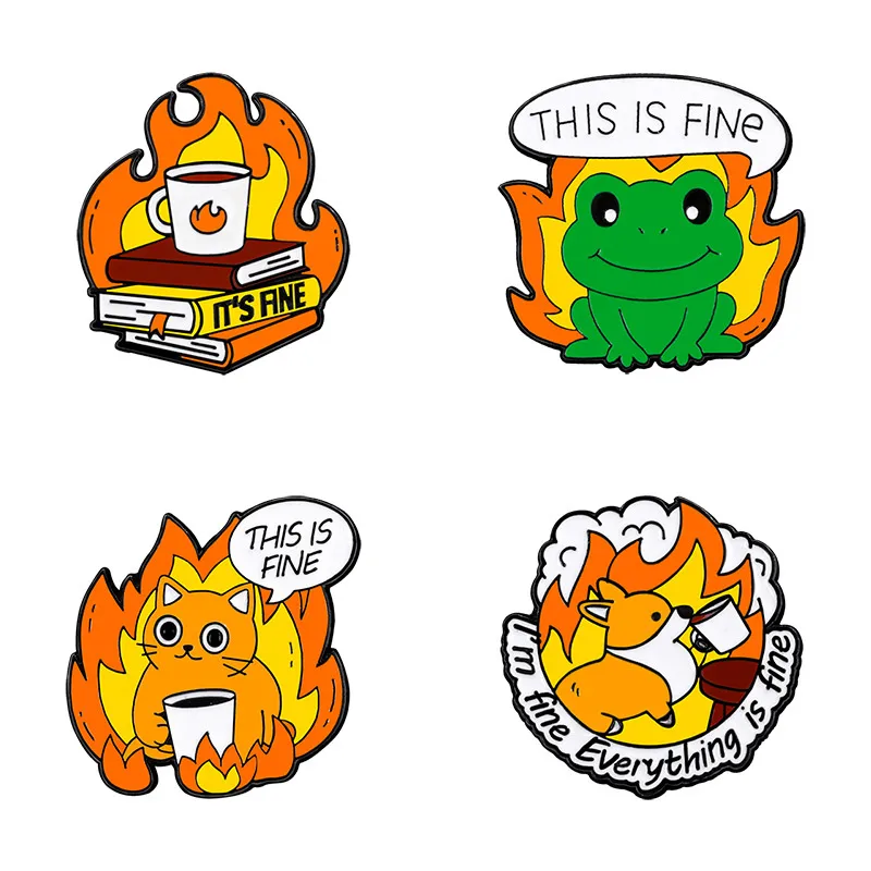 Cartoon Style Cute Streetwear Cartoon Frog Alloy Stamping Stoving Varnish Plating Unisex Brooches display picture 1
