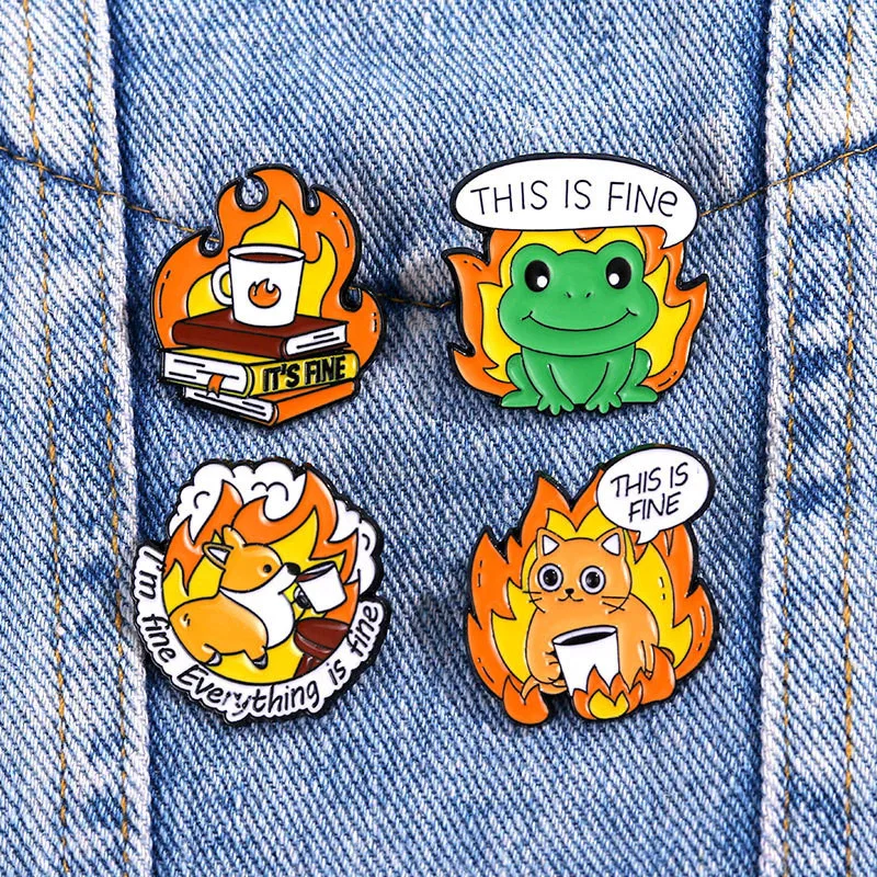 Cartoon Style Cute Streetwear Cartoon Frog Alloy Stamping Stoving Varnish Plating Unisex Brooches display picture 3