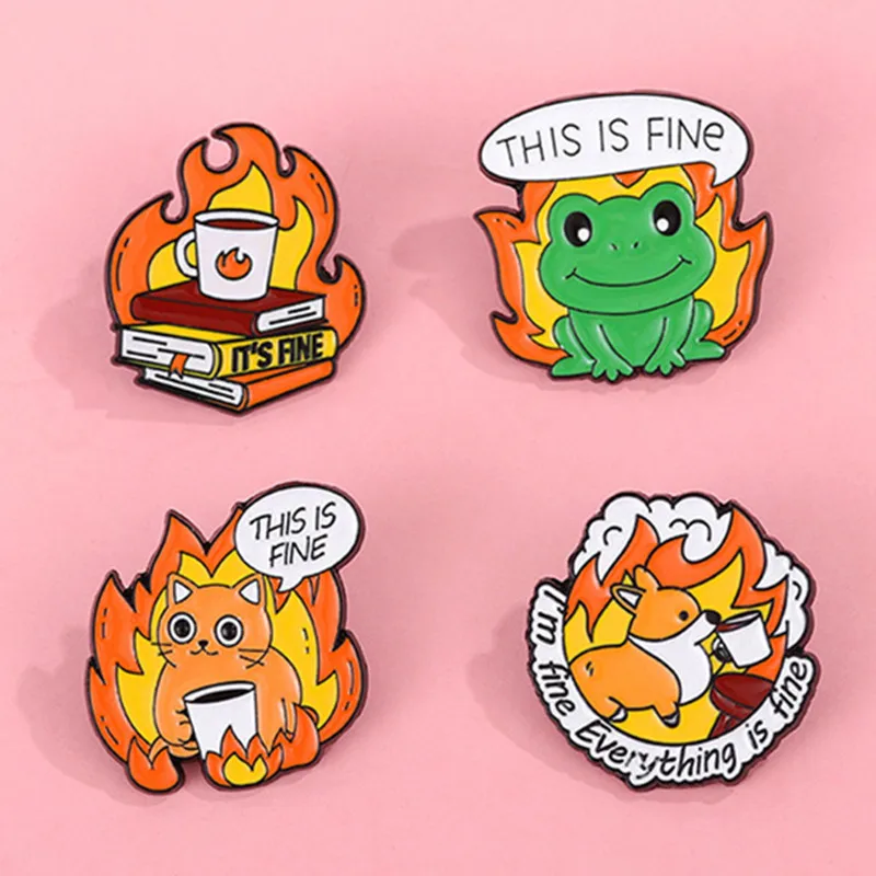 Cartoon Style Cute Streetwear Cartoon Frog Alloy Stamping Stoving Varnish Plating Unisex Brooches display picture 12