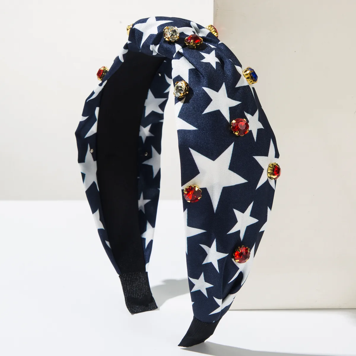 Women's Modern Style Pentagram American Flag Cloth Hair Band display picture 3