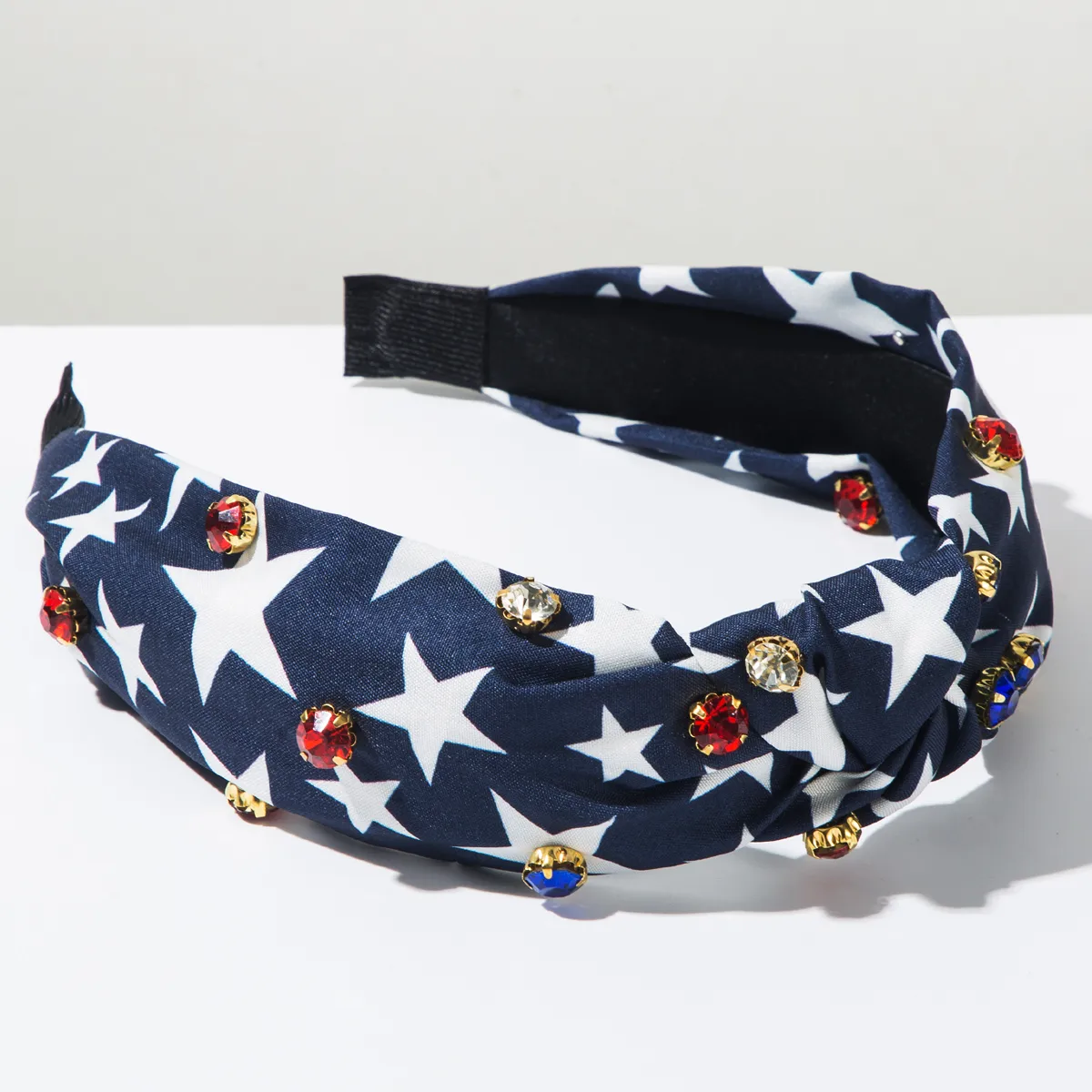 Women's Modern Style Pentagram American Flag Cloth Hair Band display picture 9