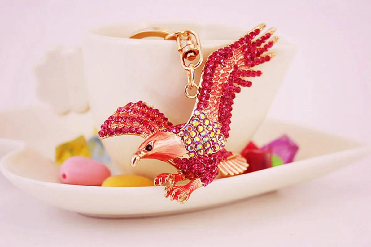 Glam Pastoral Animal Eagle Alloy Unisex Lobster Trigger Clasp Closure Keychain display picture 3