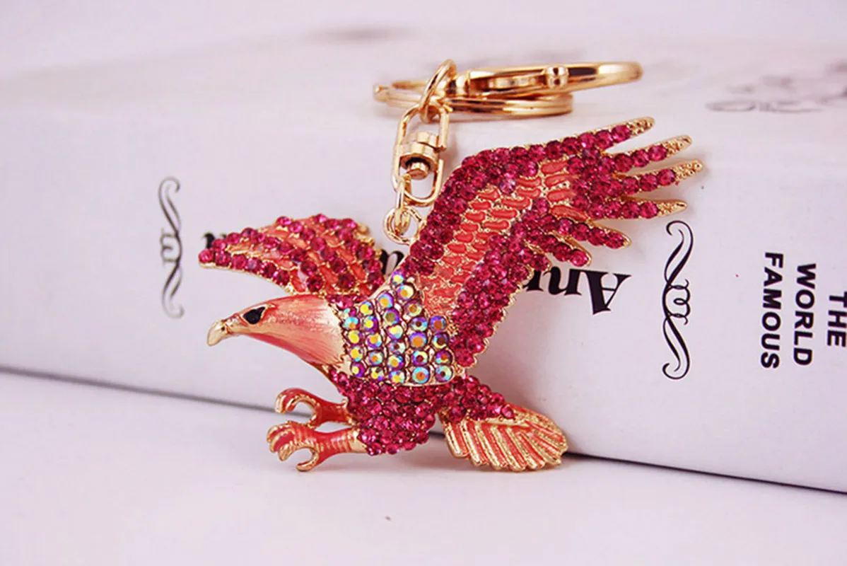 Glam Pastoral Animal Eagle Alloy Unisex Lobster Trigger Clasp Closure Keychain display picture 4