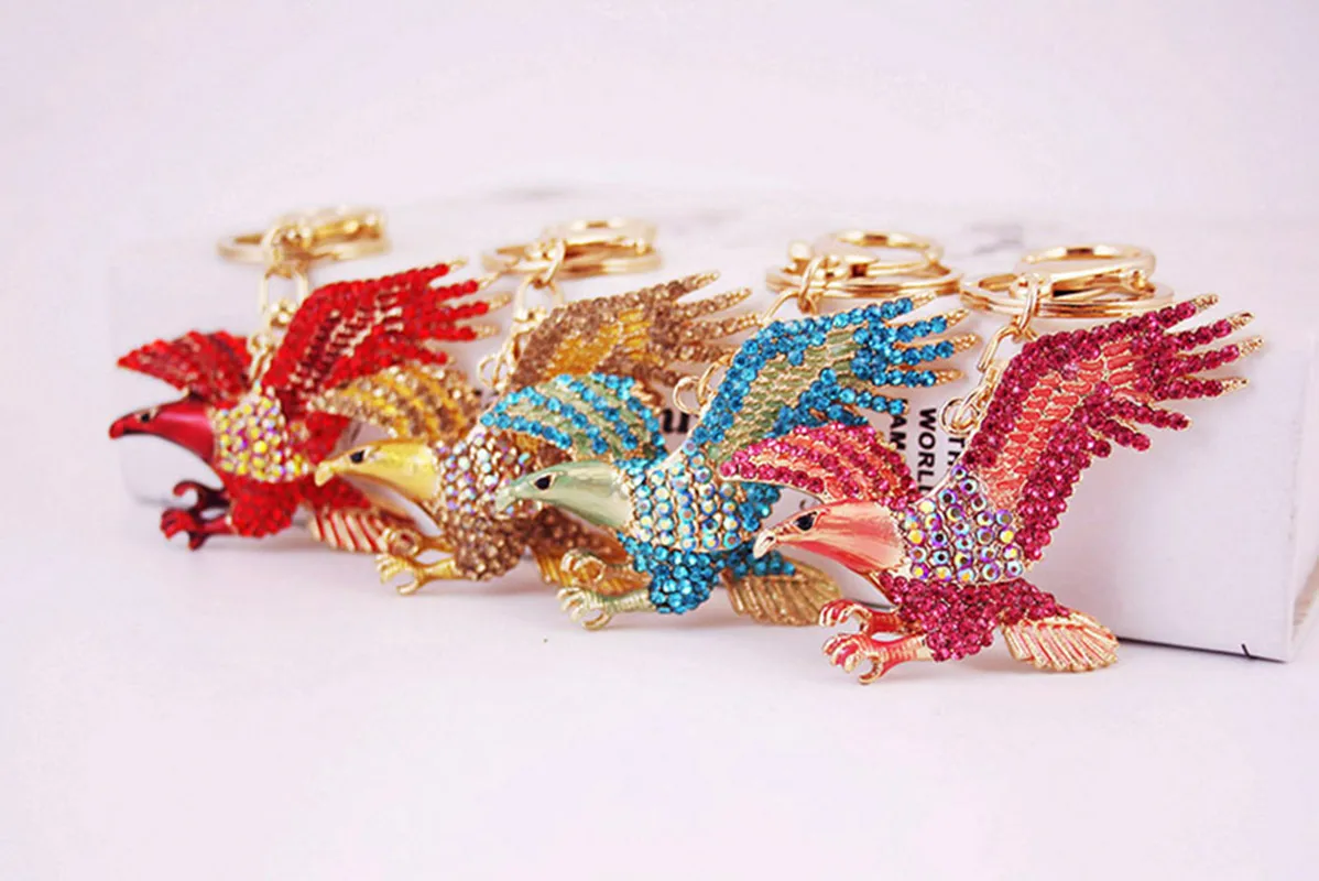 Glam Pastoral Animal Eagle Alloy Unisex Lobster Trigger Clasp Closure Keychain display picture 10