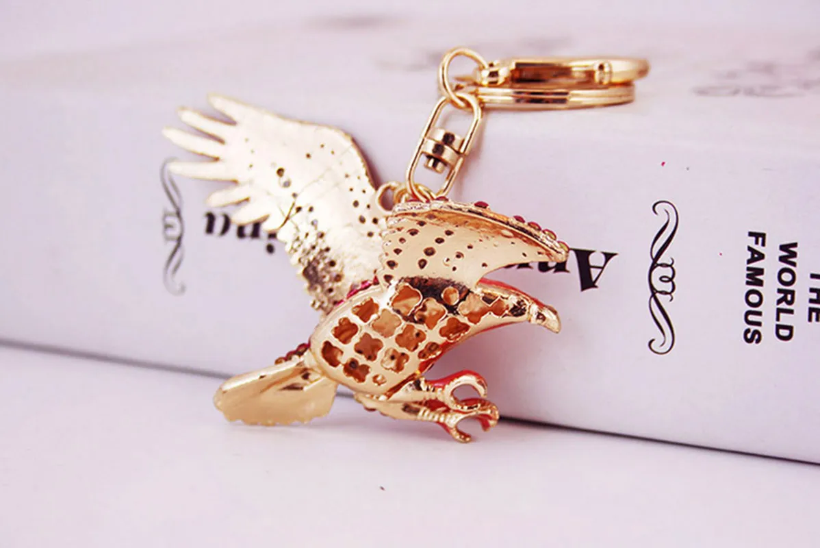 Glam Pastoral Animal Eagle Alloy Unisex Lobster Trigger Clasp Closure Keychain display picture 11