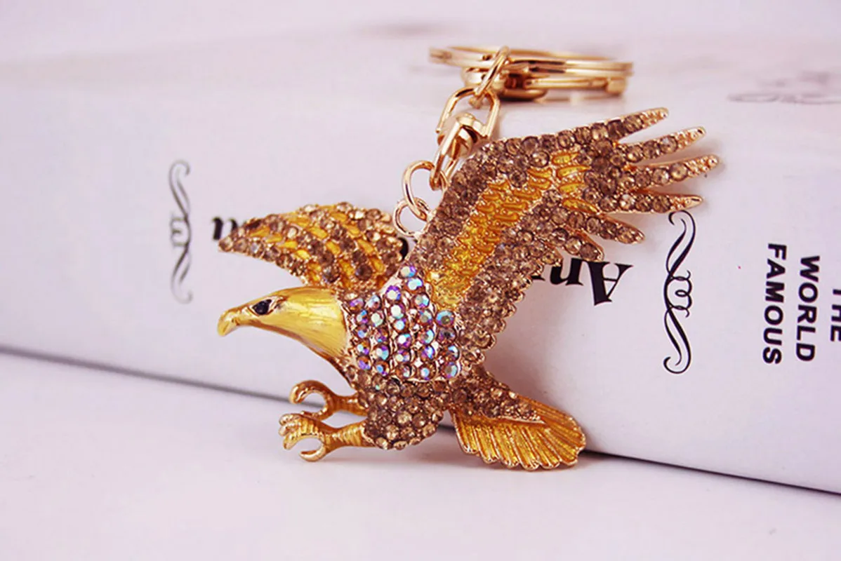 Glam Pastoral Animal Eagle Alloy Unisex Lobster Trigger Clasp Closure Keychain display picture 8