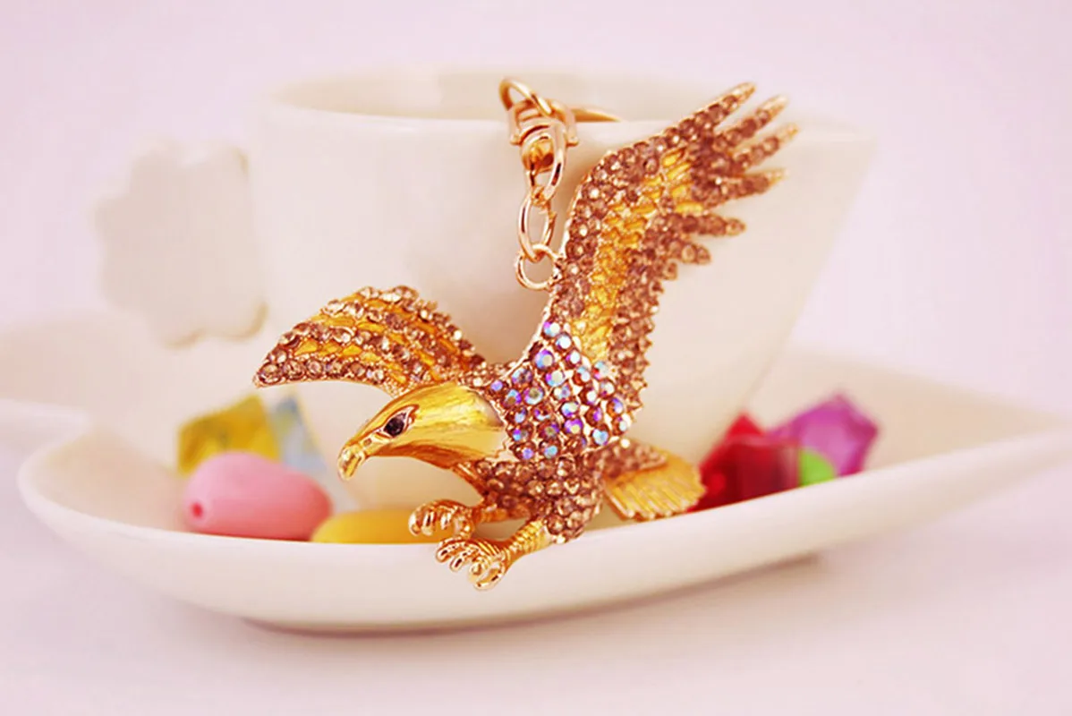 Glam Pastoral Animal Eagle Alloy Unisex Lobster Trigger Clasp Closure Keychain display picture 5
