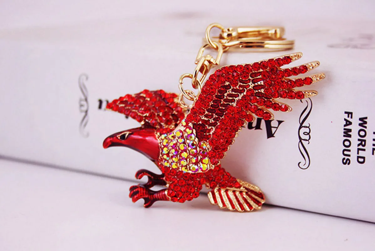 Glam Pastoral Animal Eagle Alloy Unisex Lobster Trigger Clasp Closure Keychain display picture 6