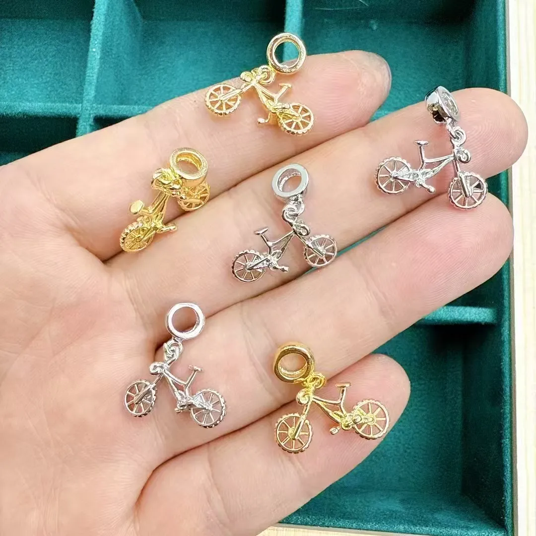 IG Style Simple Style Cross Apple Mushroom Copper Polishing Inlay Zircon 18K Gold Plated White Gold Plated DIY Jewelry Accessories display picture 4