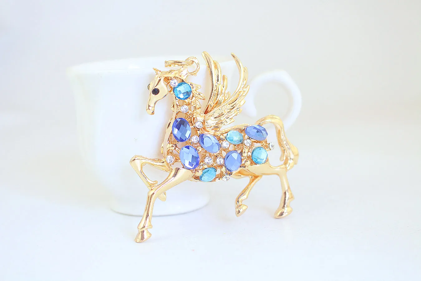 Elegant Glam Animal Horse Alloy Unisex Lobster Trigger Clasp Closure Keychain display picture 5