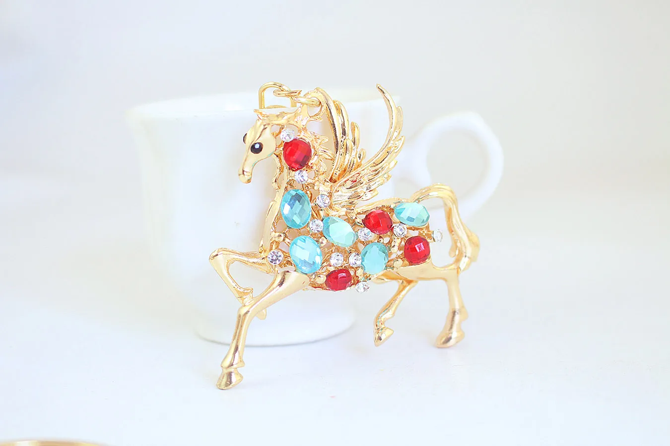 Elegant Glam Animal Horse Alloy Unisex Lobster Trigger Clasp Closure Keychain display picture 2
