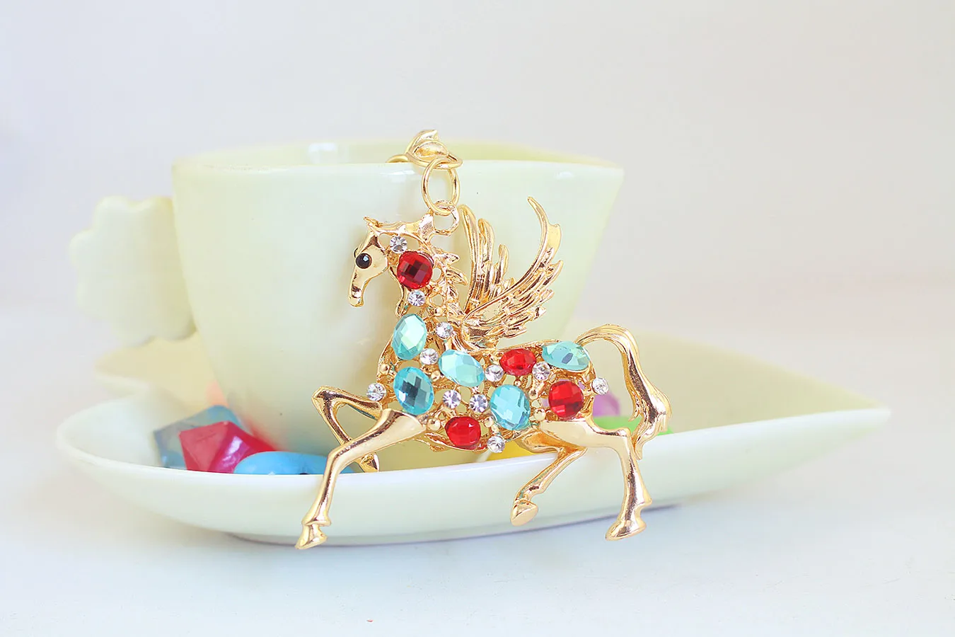 Elegant Glam Animal Horse Alloy Unisex Lobster Trigger Clasp Closure Keychain display picture 7