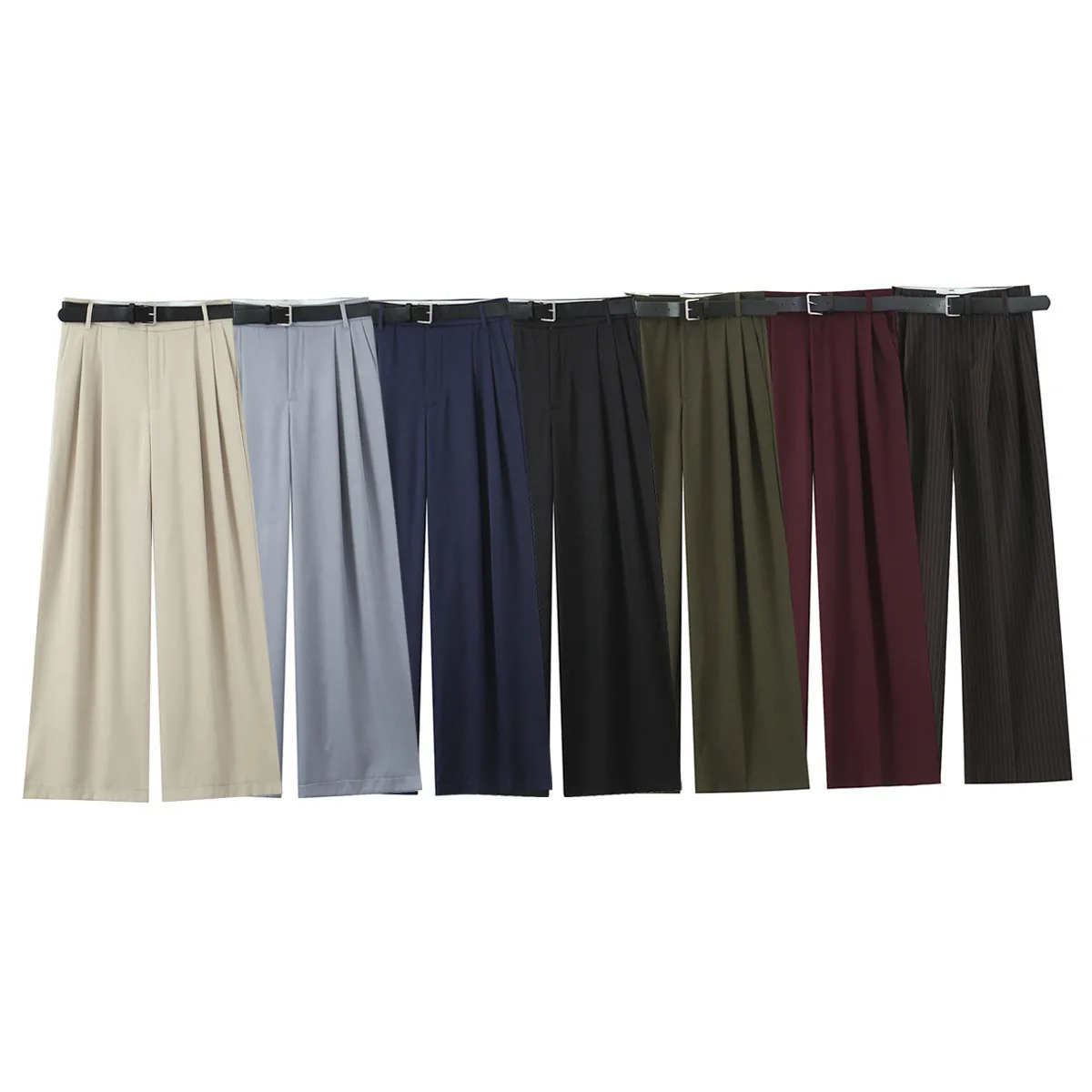 Women's Holiday Daily Selfie Casual Simple Style Streetwear Solid Color Full Length Casual Pants display picture 1