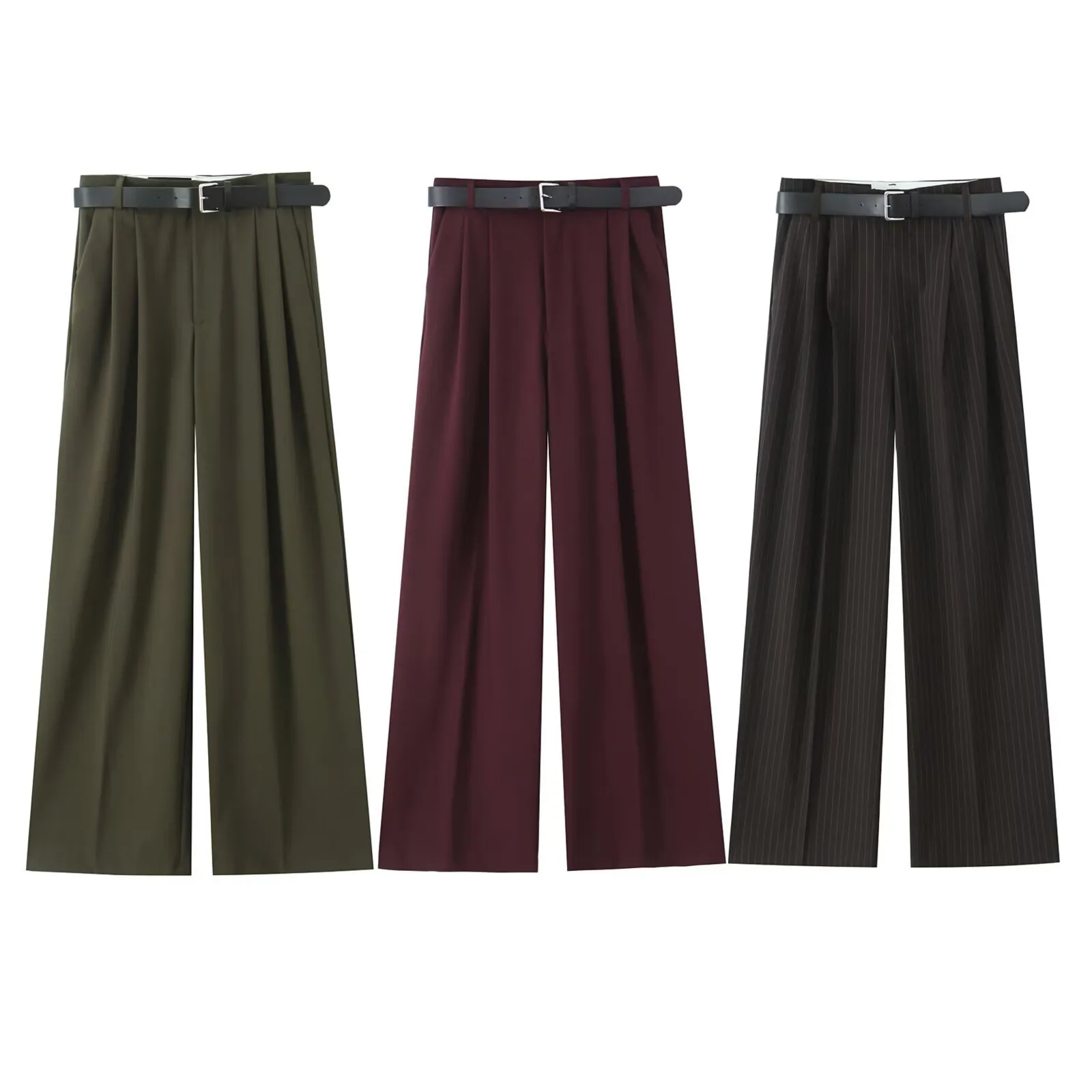 Women's Holiday Daily Selfie Casual Simple Style Streetwear Solid Color Full Length Casual Pants display picture 2