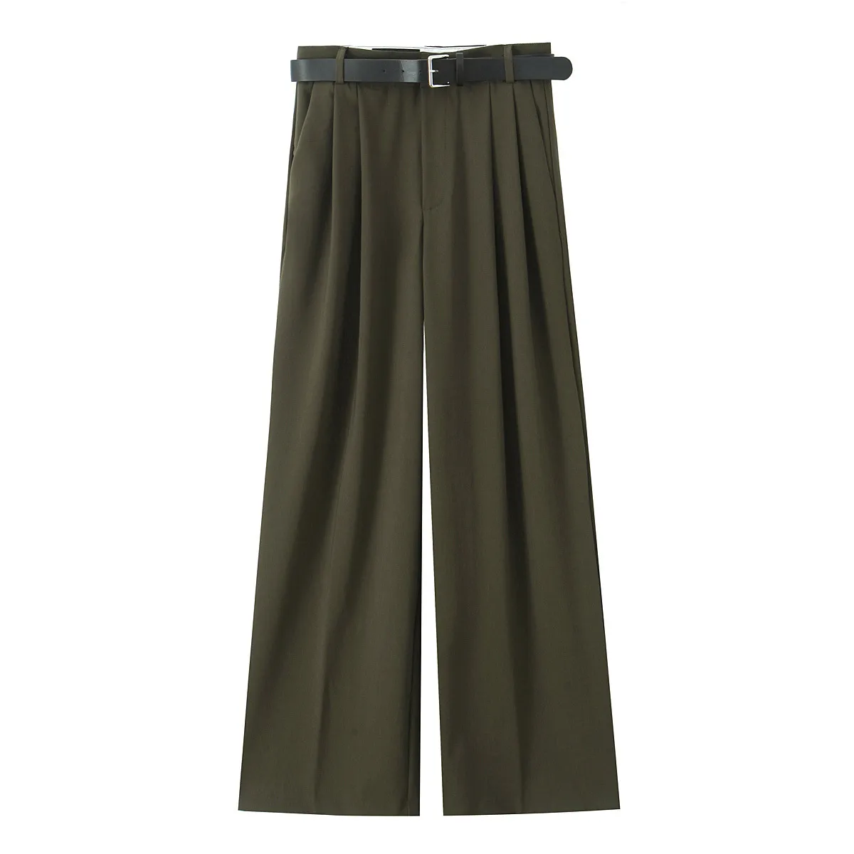 Women's Holiday Daily Selfie Casual Simple Style Streetwear Solid Color Full Length Casual Pants display picture 7