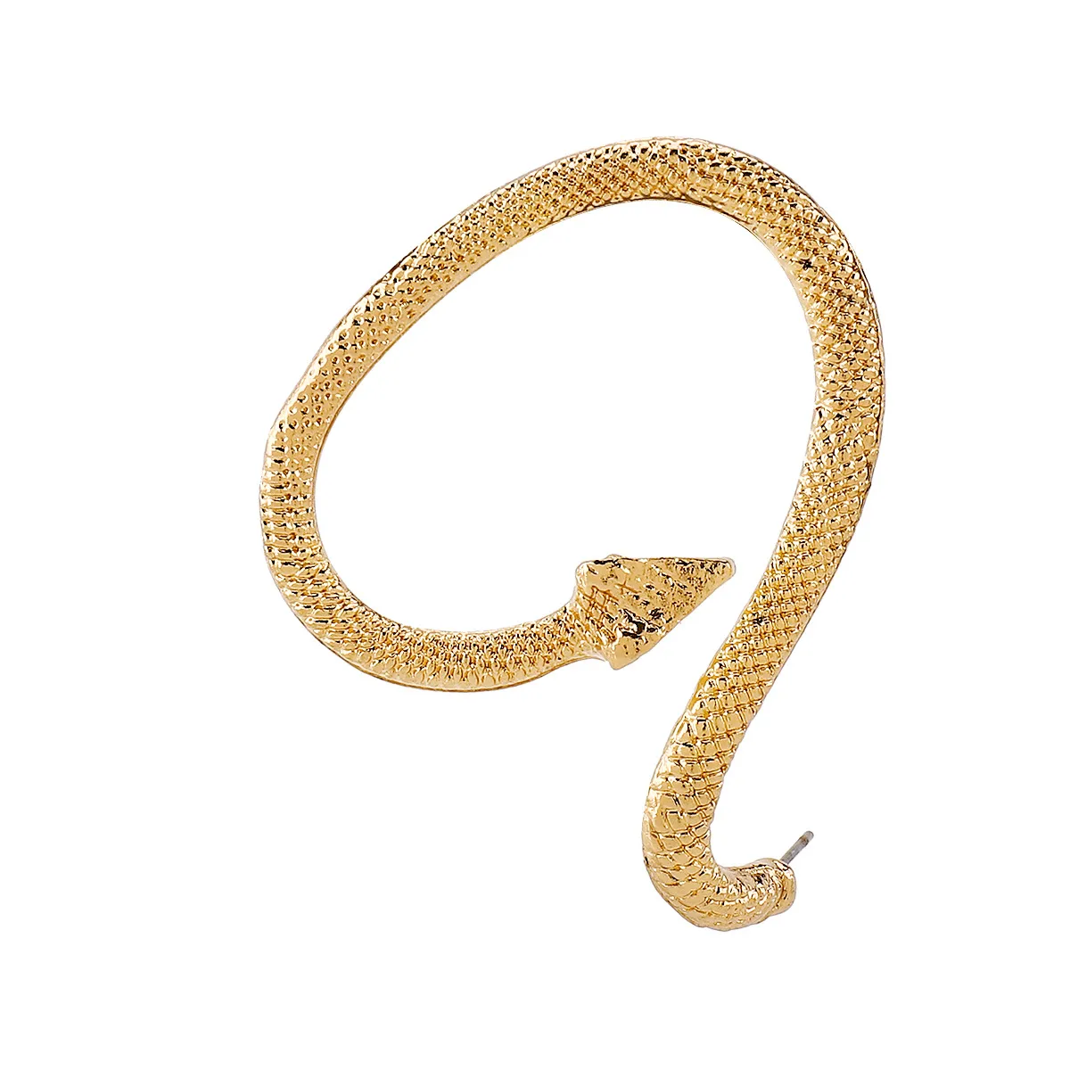 1 Piece Retro Classic Style Snake Plating Alloy Rhinestones Ear Cuffs display picture 14