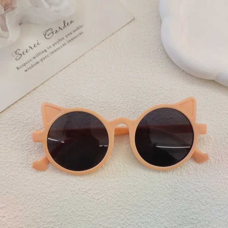 Sweet Simple Style Solid Color Resin Special-Shaped Mirror Full Frame Glasses display picture 5