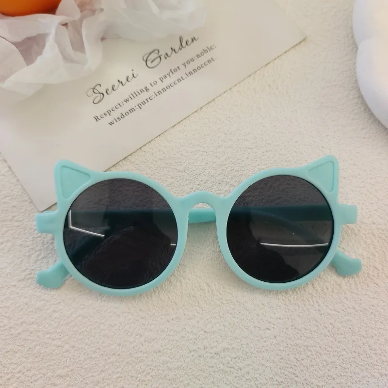 Sweet Simple Style Solid Color Resin Special-Shaped Mirror Full Frame Glasses display picture 6