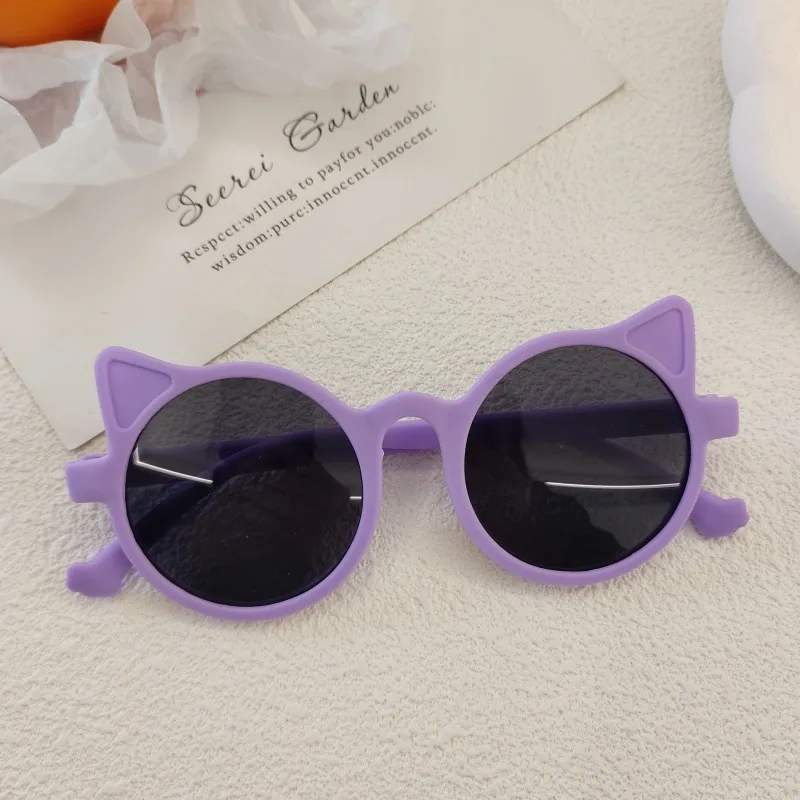 Sweet Simple Style Solid Color Resin Special-Shaped Mirror Full Frame Glasses display picture 9