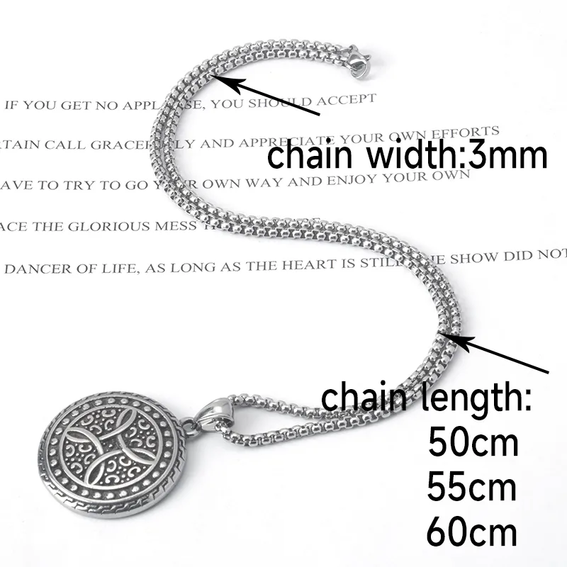Hip-Hop Rock Punk Geometric Titanium Steel Unisex Pendant Necklace display picture 2