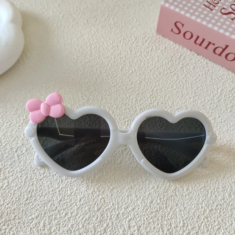 Sweet Simple Style Heart Shape Resin Special-Shaped Mirror Full Frame Glasses display picture 5