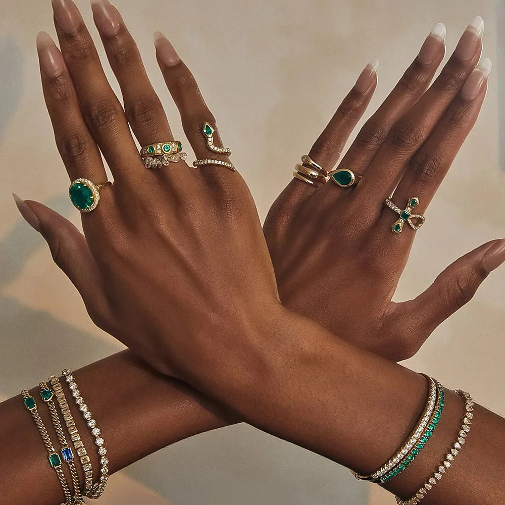 Basic Classic Style Commute Snake 316 Stainless Steel  Women's Rings display picture 2