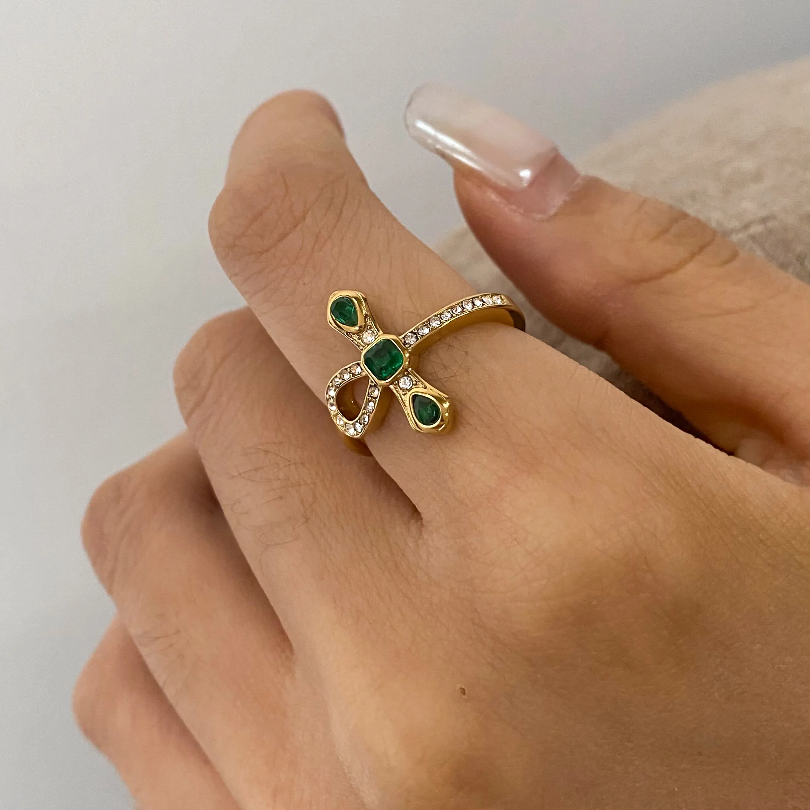 Basic Classic Style Commute Snake 316 Stainless Steel  Women's Rings display picture 17