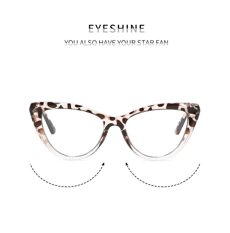 Casual Leopard Ac Cat Eye Full Frame Glasses display picture 1