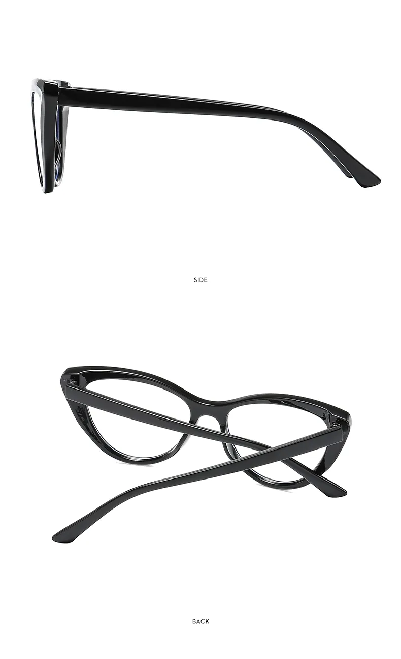 Casual Leopard Ac Cat Eye Full Frame Glasses display picture 7