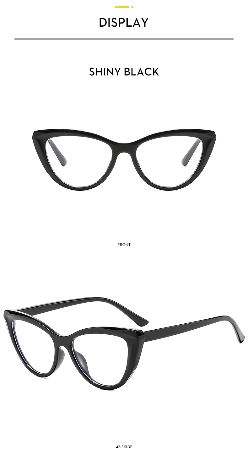 Casual Leopard Ac Cat Eye Full Frame Glasses display picture 12