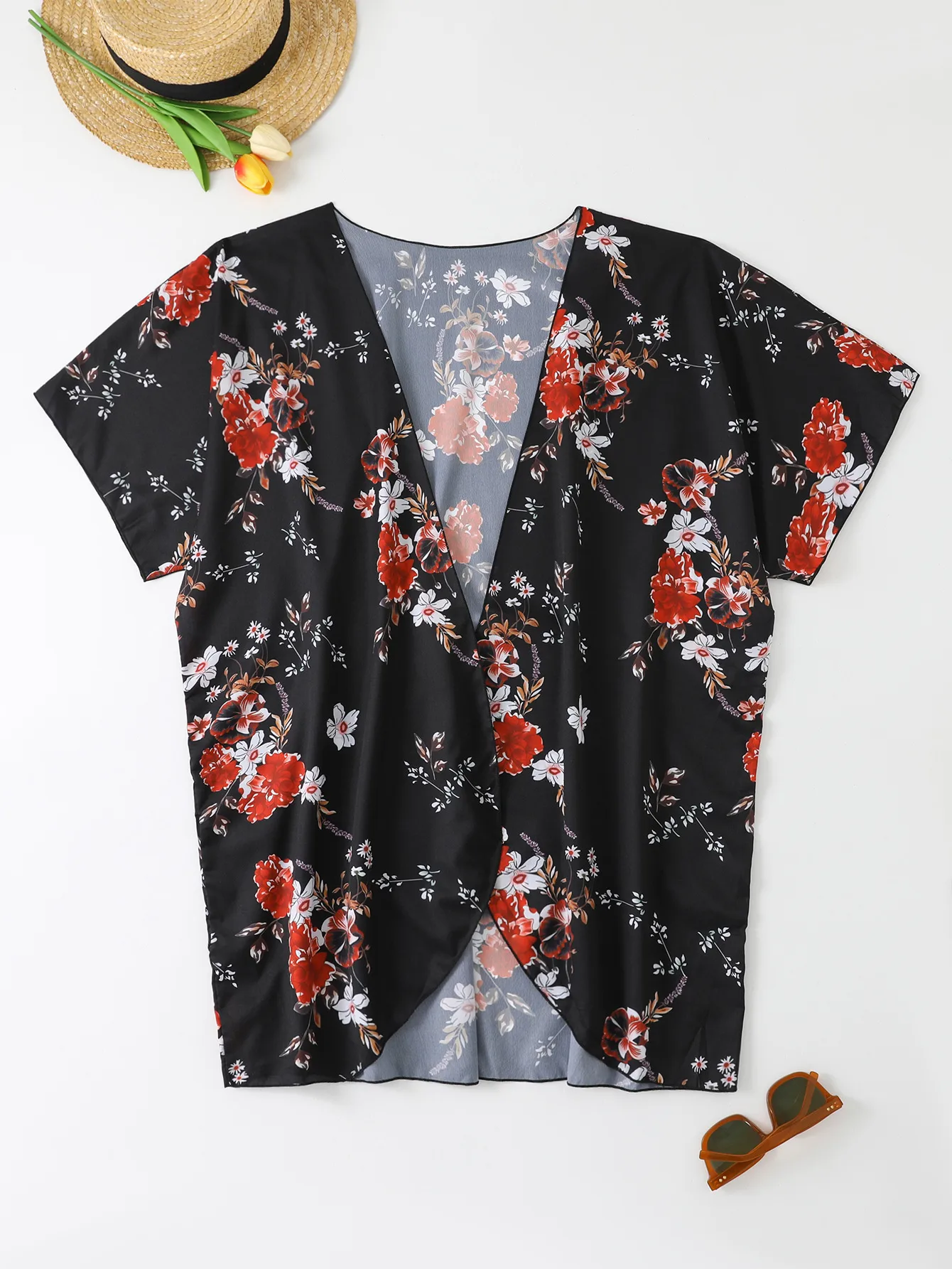 Women's Printing Elegant Lady Cover Ups display picture 8