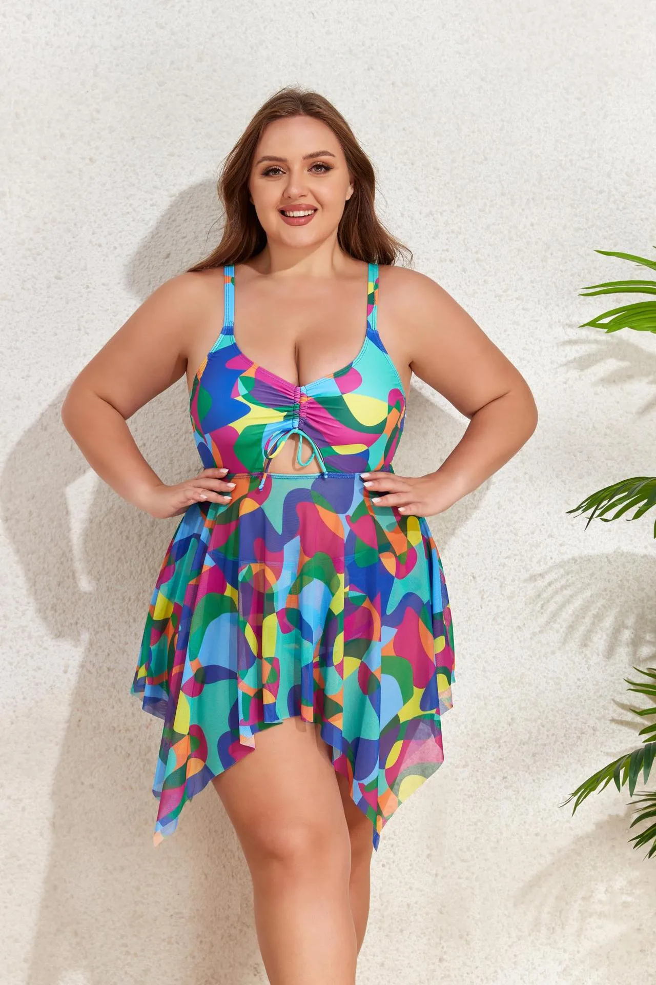 Women's Ditsy Floral 2 Pieces Set Swimwear display picture 5