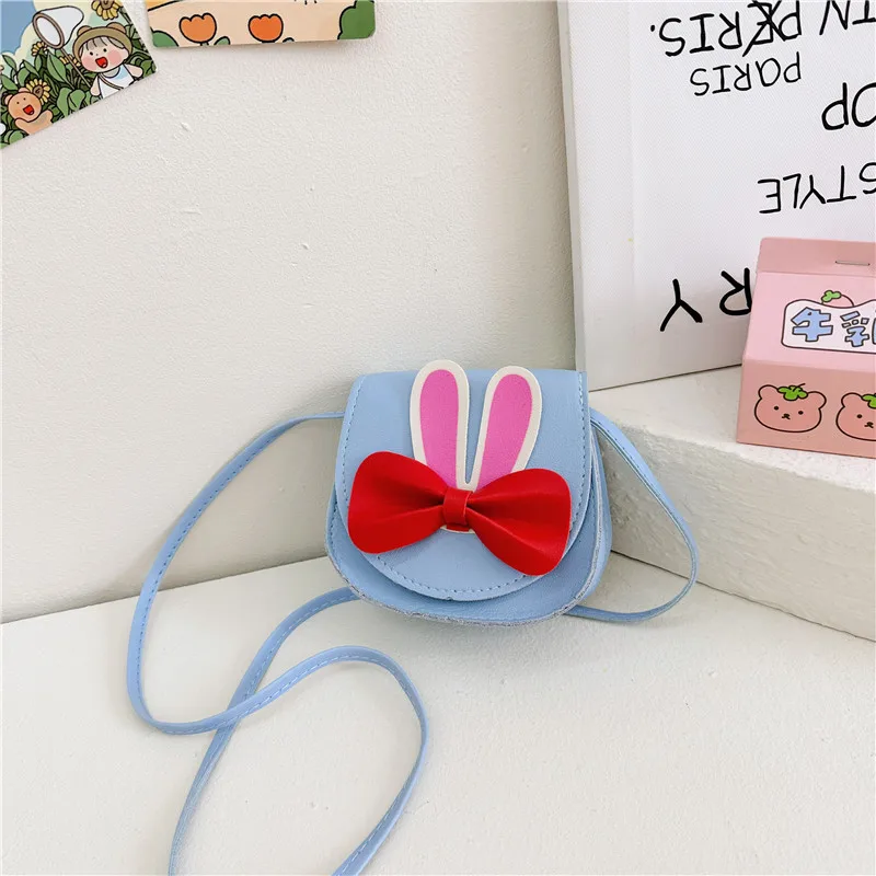 Girl'S Pu Leather Animal Bow Knot Cute Square Magnetic Buckle Crossbody Bag display picture 53