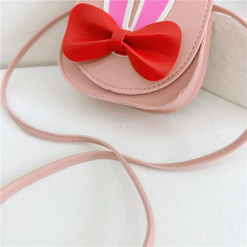Girl'S Pu Leather Animal Bow Knot Cute Square Magnetic Buckle Crossbody Bag display picture 37