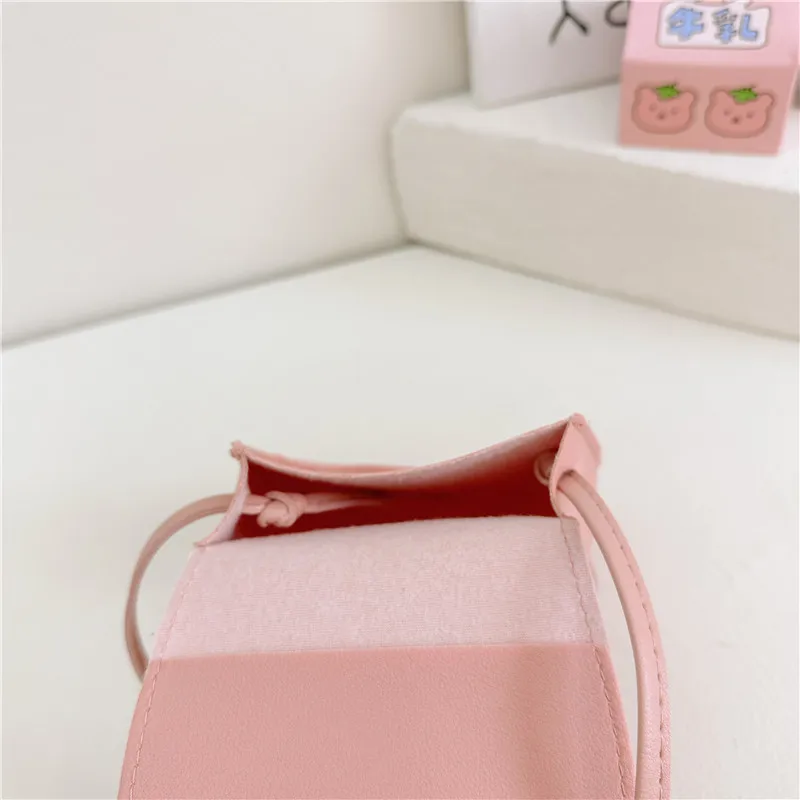 Girl'S Pu Leather Animal Bow Knot Cute Square Magnetic Buckle Crossbody Bag display picture 52