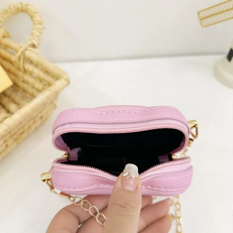 Kid'S Pu Leather Animal Cartoon Cute Round Zipper Shoulder Bag display picture 69