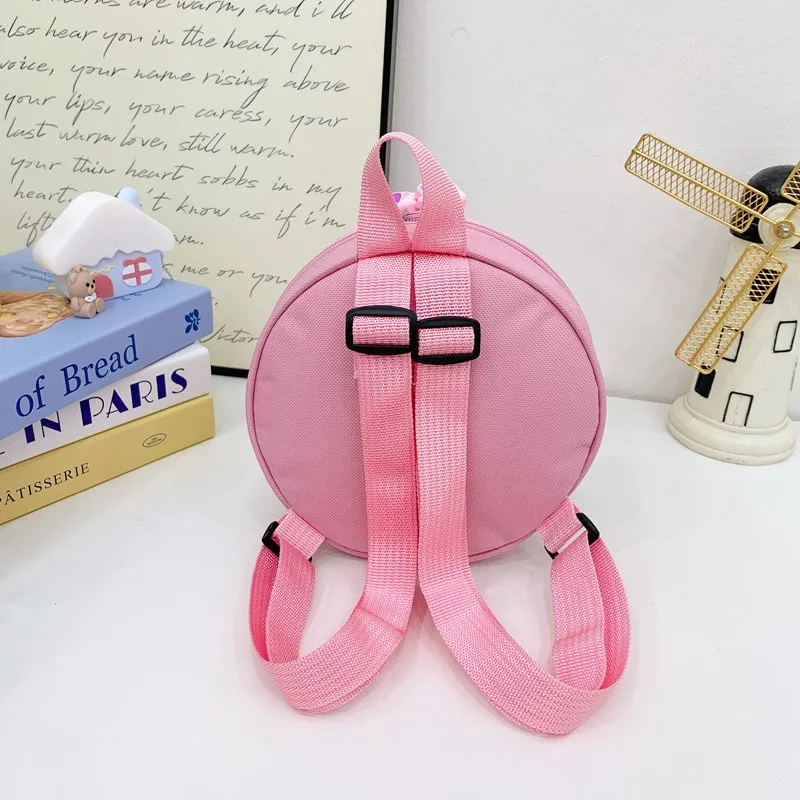 Kid'S PVC Nylon Cartoon Capybara Cute Round Zipper Functional Backpack display picture 42