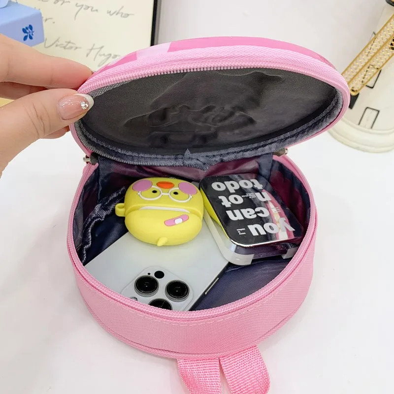 Kid'S PVC Nylon Cartoon Capybara Cute Round Zipper Functional Backpack display picture 22