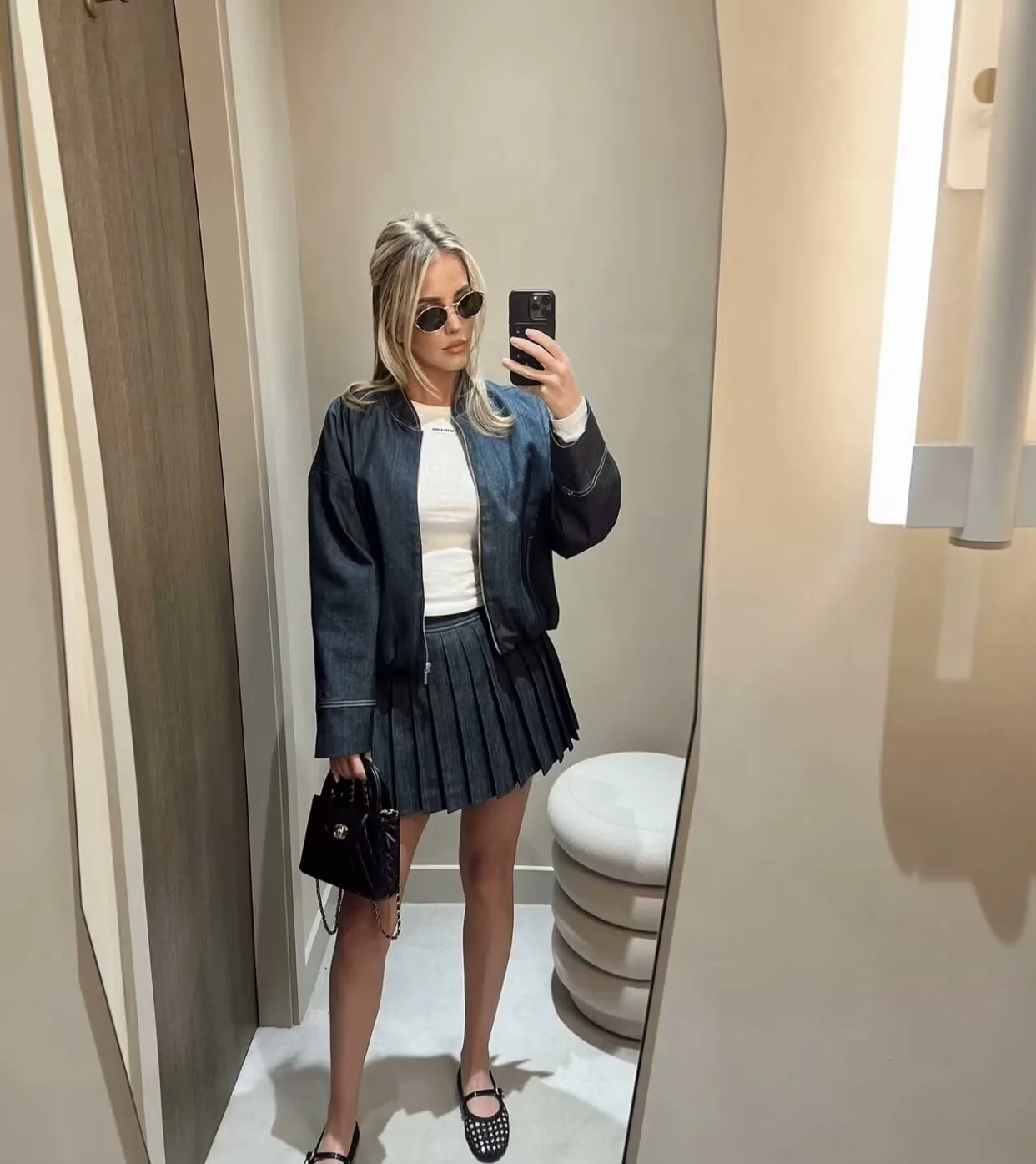 Daily Street Women's Streetwear Solid Color Polyester Skirt Co-ord Set Shorts Sets display picture 2