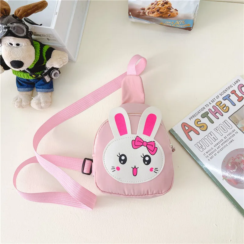 Girl'S Nylon Animal Cartoon Cute Oval Zipper Fanny Pack display picture 17