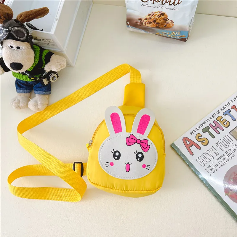 Girl'S Nylon Animal Cartoon Cute Oval Zipper Fanny Pack display picture 9