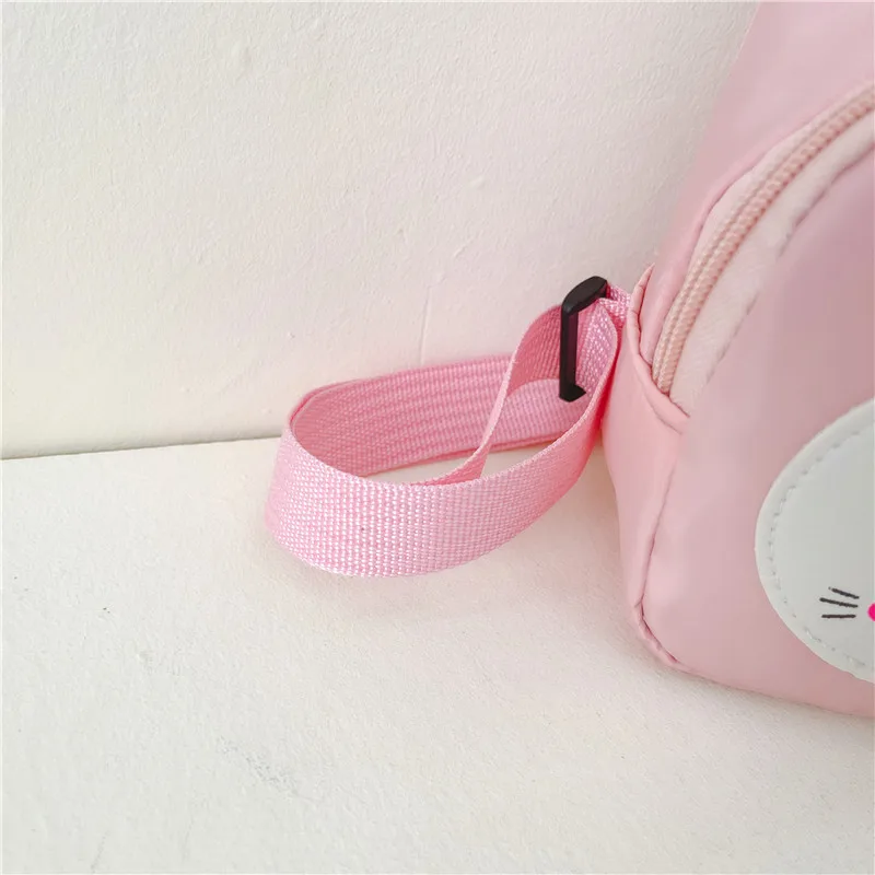 Girl'S Nylon Animal Cartoon Cute Oval Zipper Fanny Pack display picture 8