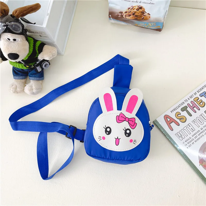 Girl'S Nylon Animal Cartoon Cute Oval Zipper Fanny Pack display picture 34
