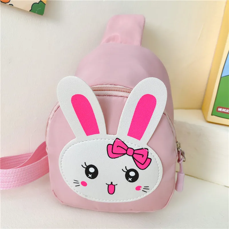 Girl'S Nylon Animal Cartoon Cute Oval Zipper Fanny Pack display picture 26
