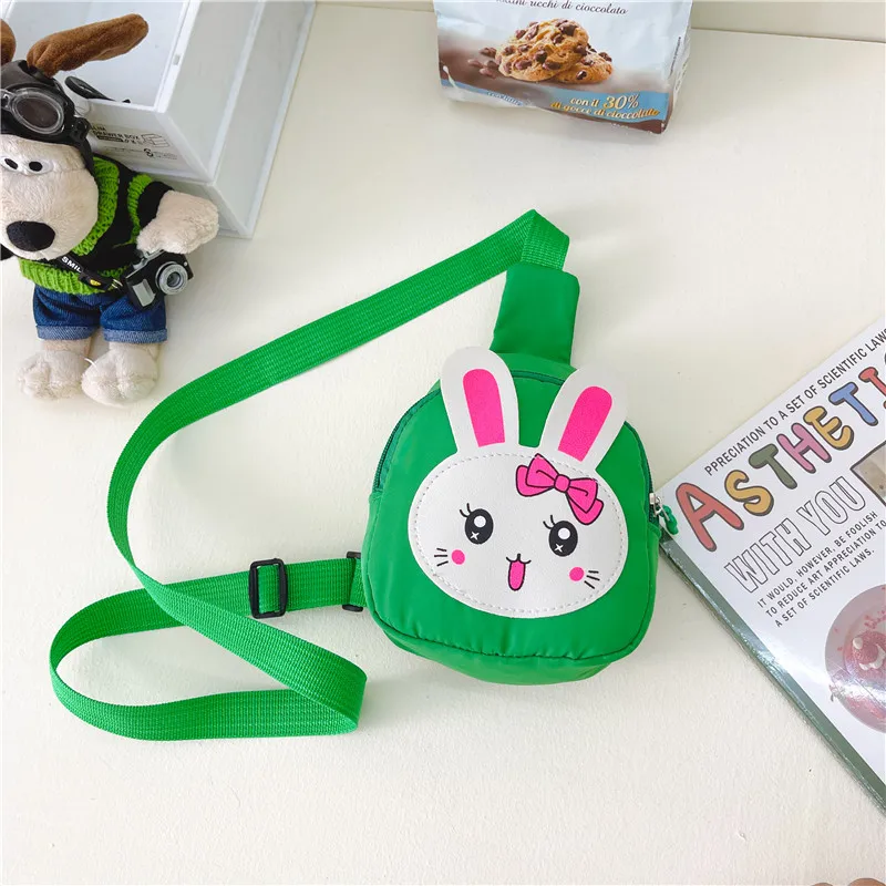 Girl'S Nylon Animal Cartoon Cute Oval Zipper Fanny Pack display picture 32