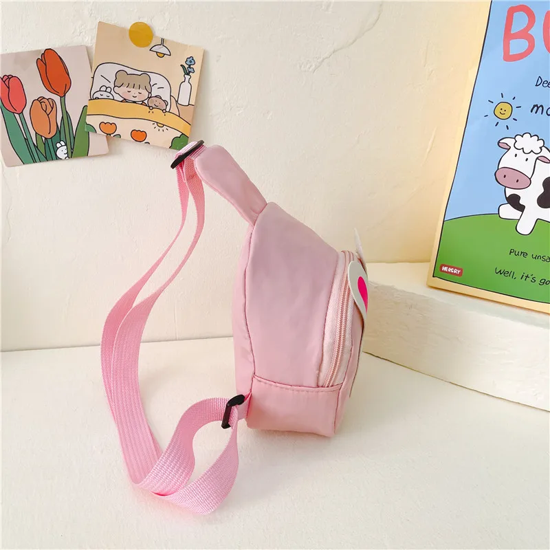 Girl'S Nylon Animal Cartoon Cute Oval Zipper Fanny Pack display picture 25